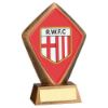 Picture of Bronze|gold Diamond Disc Holder - 5.25in