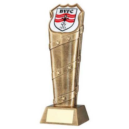 Picture of Brz|gold Column Shield Holder (Takes Sp Shield Centre) - 7.5in