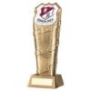 Picture of Brz|gold Column Shield Holder (Takes Sp Shield Centre) - 7.5in
