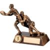 Picture of Brz|gold Double Rugby Tackle Figure (1in Centre) - 7.75in