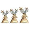 Picture of Brz|pew|gold Football And Boot On Tri Star Riser (1in Centre) - 6in