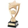 Picture of Gold Shooting Star Holder On Black Base (1in Centre) - 6.75in