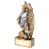 Picture of Brz|pew Male Football Figure On Star Net Backing (1in Centre) - 10.5in