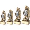 Picture of Brz|pew Male Football Figure On Star Net Backing (1in Centre) - 10.5in