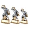Picture of Brz|gold|pew Female Martial Arts Figure With Star Backing (1in Centre) - 7in