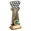 Picture of Brz|pew|gold Pool|snooker Balls On Twin Prongs (1in Centre) - 6in