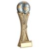 Picture of Brz|pew|gold Football On Tri Mesh Column (1in Centre) Parents Player - 12in