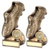 Picture of Brz|gold Football Boot On Half Ball Base (1in Centre) - 5.5in