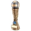 Picture of Brz|pew|gold Netball Leaf Column (1in Centre) - 7in