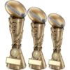 Picture of Brz|pew|gold Rugby Ball Leaf Column (1in Centre) - 7in