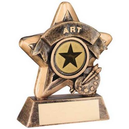 Picture of Brz|gold Art Mini Star (1in Centre) - 3.75in