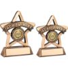 Picture of Brz|gold Achievement Mini Star (1in Centre) -  3.75in