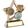 Picture of Brz|gold Swimming Mini Star (1in Cen) - 3.75in