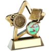 Picture of Brz|gold Swimming Mini Star (1in Cen) - 3.75in
