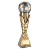 Picture of Brz|pew|gold Football On Leaf Burst Column (1in Centre) Managers Player - 12in