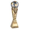 Picture of Brz|pew|gold Football On Leaf Burst Column (1in Centre) Managers Player - 12in