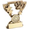 Picture of Brz|gold Dog Paw Mini Cup (1in Centre) - 3.75in