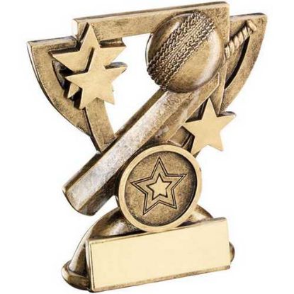 Picture of Brz|gold Cricket Mini Cup (1in Centre) - 3.75in