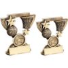Picture of Brz|gold Basketball Mini Cup (1in Cen) - 3.75in