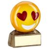 Picture of Brz|yellow|red Heart Eyes Emoji Figure -2.75in