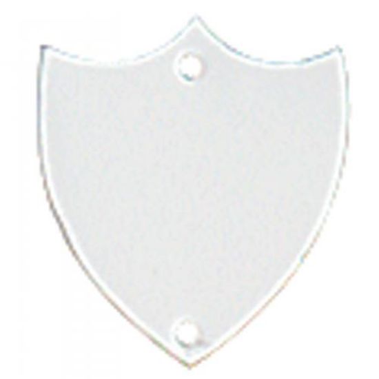 Trophy Distributors - Chrome Flat Record Shield - 1.125in