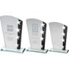 Picture of Jade Glass Shield With Silver|black Star Design (4mm Thick) - 6.5in