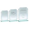 Picture of Jade Glass Rectangle + Silver Lined Edges (4mm Thick) - 7.5in