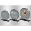 Picture of Smoked Black Glass Octagon Plaque (10mm Thick) - 8.75in