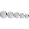 Picture of Silver Plated Iron Salver...Round With Rope Edge 0.4mm Thick - 4.25in