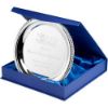 Picture of Silver Plated Iron Salver...Round With Rope Edge 0.4mm Thick - 4.25in