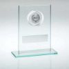 Picture of Jade Glass With Silver Wreath (1in Cen) - 4.5in