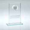 Picture of Jade Glass With Silver Wreath (1in Cen) - 5.5in