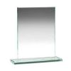 Picture of Jade Glass Rectangle Plaque (10mm Thickness) - 7.25in