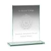 Picture of Jade Glass Rectangle Plaque (10mm Thickness) - 7.25in