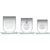 Picture of Jade Glass Shield Plaque (6mm Thick) - 5.25in