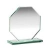 Picture of Jade Glass Octagon Plaque (10mm Thickness) - 6.25in