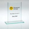 Picture of Jade Glass Narrow Plaque (4mm Thick) - 4.5in