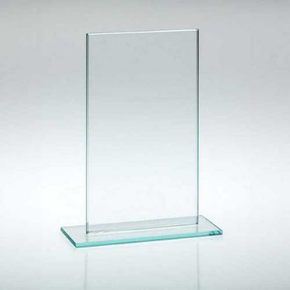 Picture of Jade Glass Narrow Plaque (4mm Thick) - 5.5in