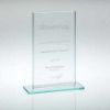 Picture of Jade Glass Narrow Plaque (4mm Thick) - 5.5in