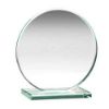 Picture of Jade Glass Round Plaque (10mm Thick) - 8in