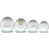 Picture of Jade Glass Round Plaque (10mm Thick) - 8in