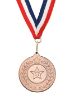 Picture of Stars And Wreath Medal (1in Centre) Bronze - 2in