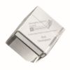 Picture of Clear Glass Cube Paperweight In Box - 2.5in