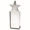 Picture of Clear Glass Block With Glass Star - 8in