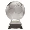 Picture of Clear|frosted Glass Football On Base - 10.5in