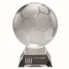 Picture of Clear|frosted Glass Football On Base - 10.5in