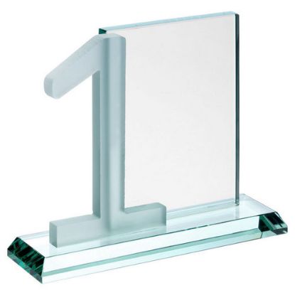 Picture of Jade Glass Rectangle With Frosted No.1 (10mm Thick)