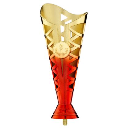 Picture of Gold~red Gradient Plastic Titan Cup (1in Cen)