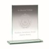 Picture of Jade Glass Rectangle Plaque (10mm Thickness) - 7.25in