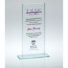Picture of Jade Glass Narrow Plaque (4mm Thick) - 7.25in